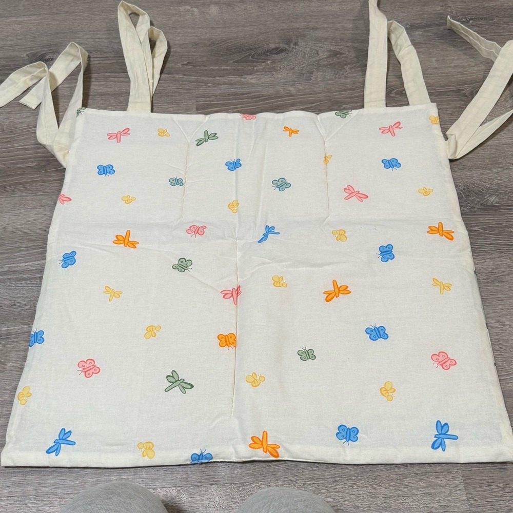 Vintage Winnie the Pooh Diaper Caddy Butterfly scene Disney Nursery organizer - Picture 3 of 5